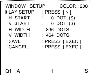 SONY UP-51MD - Organigramme de l'écran de menu - 6