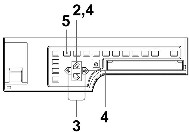 SONY UP-51MD - Setting the Baud Rate for Computer Communication - 1