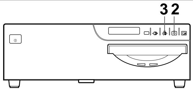 SONY UP-51MD - Avant de réaliser le tirage de quatre images en réduction - 1