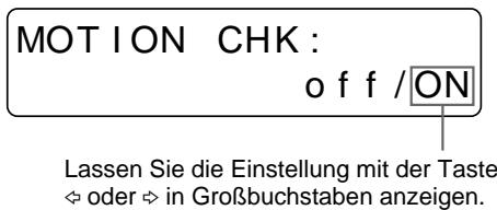 SONY UP-51MD - So wahlen Sie die Einstellung über das Menu aus - 7