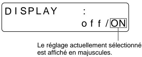 SONY UP-51MD - Appuyez sur la touche display. - 2