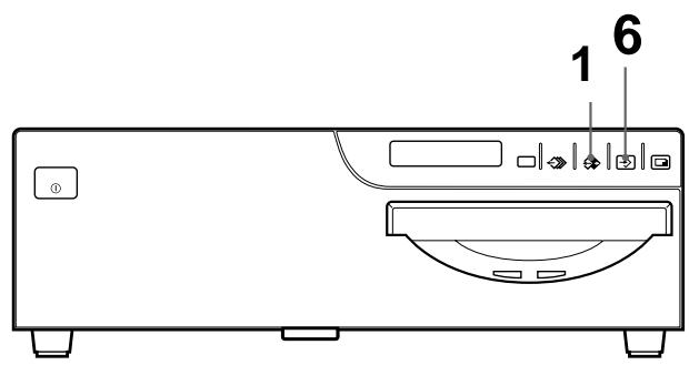 SONY UP-51MD - Vor dem Einstellen der Farbbalance - 1