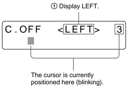 SONY UP-51MD - To move the cursor - 2