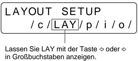 SONY UP-51MD - So wahlen Sie den Speichermodus über das Menu aus - 3