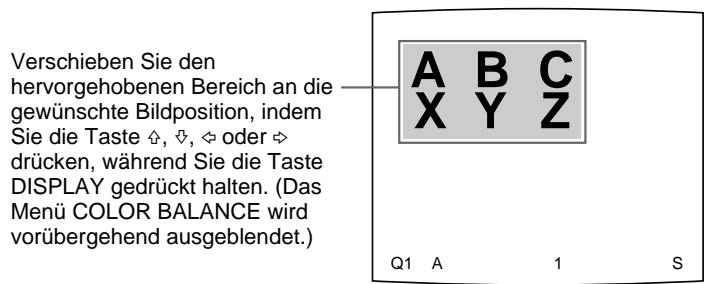 SONY UP-51MD - So setzen Sie die Werte auf die Standardeinstellung (50/50/05) darüber - 1