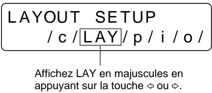 SONY UP-51MD - Sélection du mode de laminage - 3