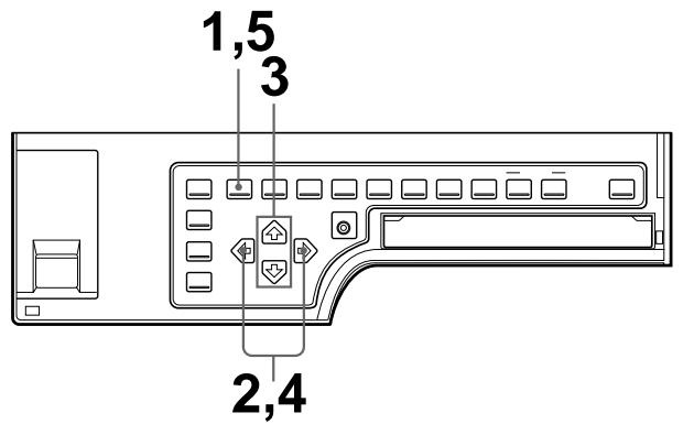 SONY UP-51MD - Setting the printout quantity using the menu - 1