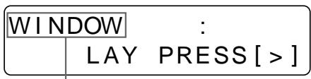 SONY UP-51MD - Sélectionnez WINDOW en appuyant sur la touche - 2