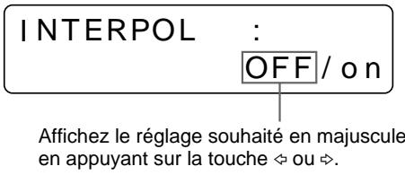 SONY UP-51MD - Lors du réglage de la netteté sharpness - 2