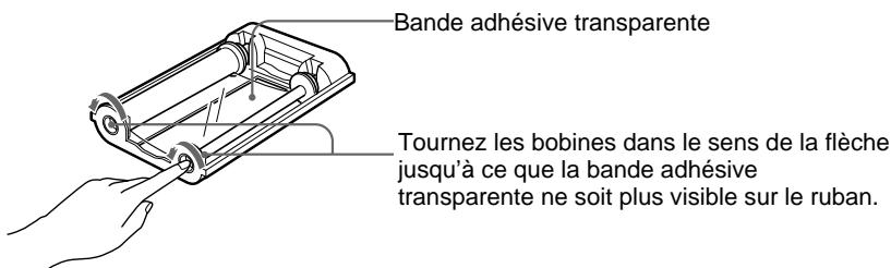 SONY UP-51MD - Si le ruban encreur se déchire - 1