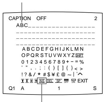 SONY UP-51MD - To add characters midway - 1