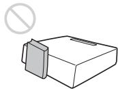 SONY VPL-ES7 - Non mettere alcun ostacolo davanti all'obiettivo - 1
