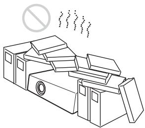 SONY VPL-ES7 - Ungeeignete Installation - 1