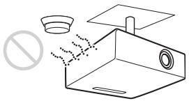 SONY VPL-ES7 - Vicino a un sensore di calore o di fumo - 1