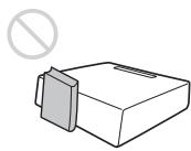 SONY VPL-ES7 - Kein Hindernis direkt vor dem Objektiv aufstellen - 1