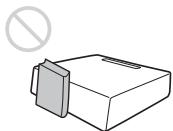 SONY VPL-ES7 - レンズの前に遮蔽物を置かない - 1