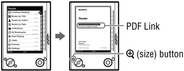 SONY PSR-505 - Browsing this Guide using the Reader - 1