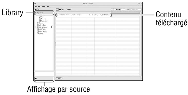 SONY PSR-505 - Suivez les instructions de la page pour acheter des eBooks (déchéargement). - 1