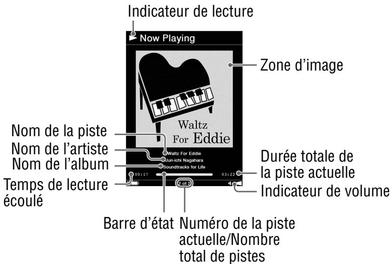 SONY PSR-505 - Opérations disponible sur l'écran de lecture - 1