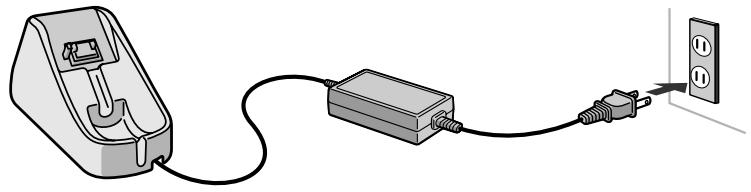 SONY ERA-301P2 - Schließen Sie den Netzadapter an eine Wandsteckdose an. - 1