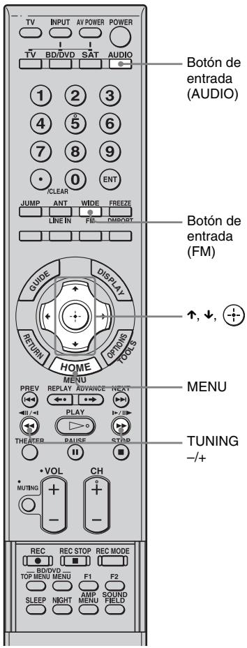 SONY RHT-S10 - Presintonizacion de emisoras de radio - 1