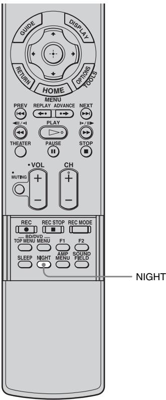 SONY RHT-S10 - Enjoying the sound at low volume (NIGHT mode) - 1