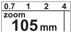 0.7 1 2 4 zoom 105 mm