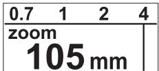 0.7 1 2 4 zoom 105 mm