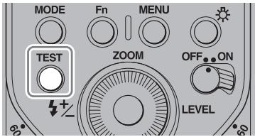 MODE Fn MENU TEST ZOOM OFF...ON LEVEL