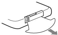 SONY RDP-XA700IPN - Préparation de la télécommande - 1