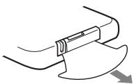 SONY RDP-XA700IPN - Preparing the remote control - 1