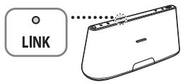 SONY RDP-XA700IPN - About the LINK indicator - 1