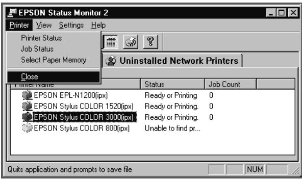 EPSON C82378 - Arrêt du contrôle - 4