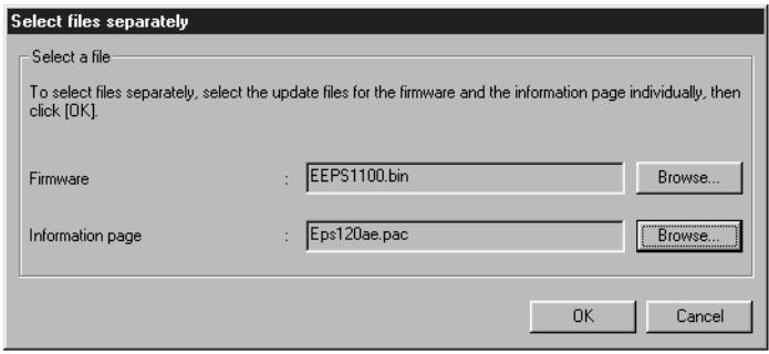 EPSON C82378 - Mise à jour du microprogramme à l'aide de Epsonnet winassist - 2