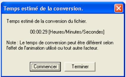 EPSON EB-G5100 - Consultez le message puis cliquez sur "démarrer". - 1