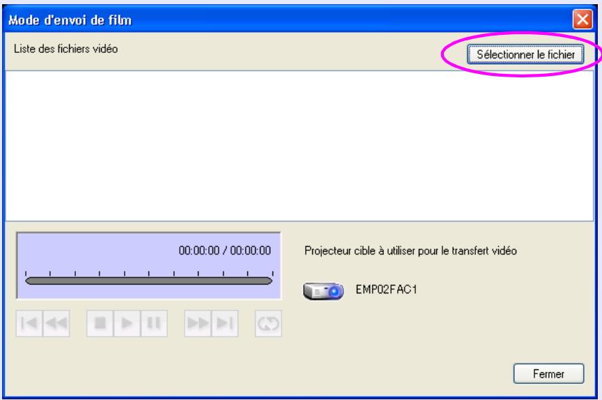 EPSON EB-G5350NL - Cliquez sur "Sélectionner le fichier". - 1