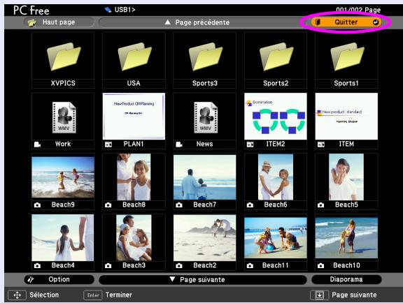 EPSON EB-G5350NL - Procédure - 2