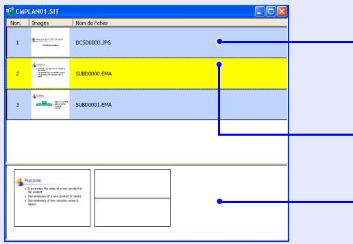 EPSON EMP-1810 - Inclusion de fichiers PowerPoint dans un scenario - 2