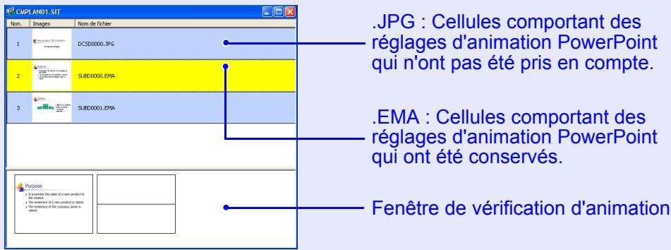 EPSON EMP-1815 - Inclusion de fichiers PowerPoint dans un scénario - 2