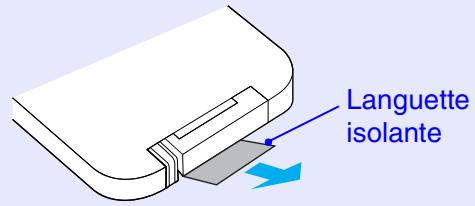 EPSON EMP-53 - Mode d'emploi et portée de la télécommande - 1
