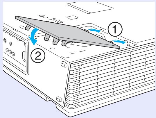 EPSON EMP-6100 - Installez la nouvelle lampe. - 3