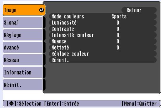 EPSON EMP-6110 - Menu Image - 2