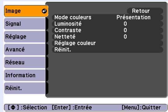 EPSON EMP-6110 - Menu Image - 1