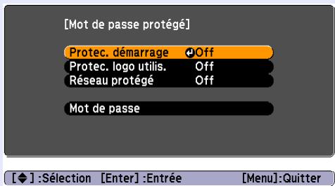 EPSON EMP-6110 - Maintenez le bouton [Freeze] enforcé pendant environ 5 secondes. - 2
