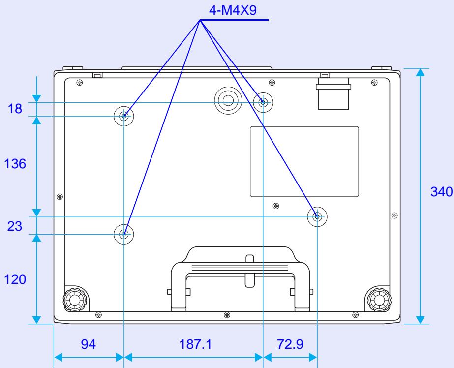 EPSON EMP-6110 - Angle d'inclinaison - 4