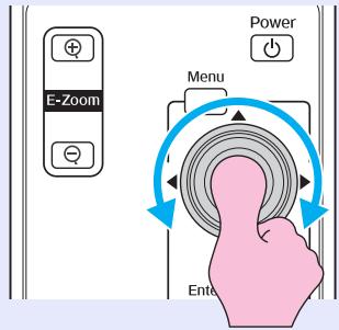 EPSON EMP-6110 - Utilisation de la télécommande - 1