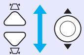 EPSON EMP-62 - Utilisation du menu de configuration 33 - 2