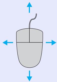 EPSON EMP-73 - Déplacement du pointeur de la souris - 2