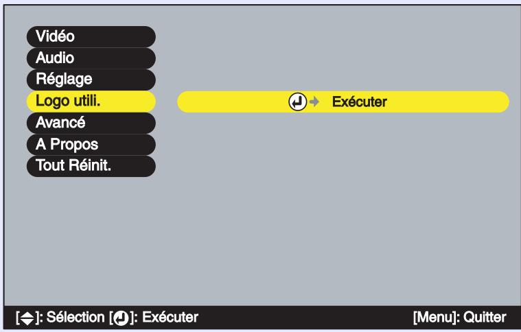 EPSON EMP-73 - Menu "Logo utili." - 1