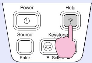 EPSON EMP-74 - Appuyez sur la touche [Help]. - 1